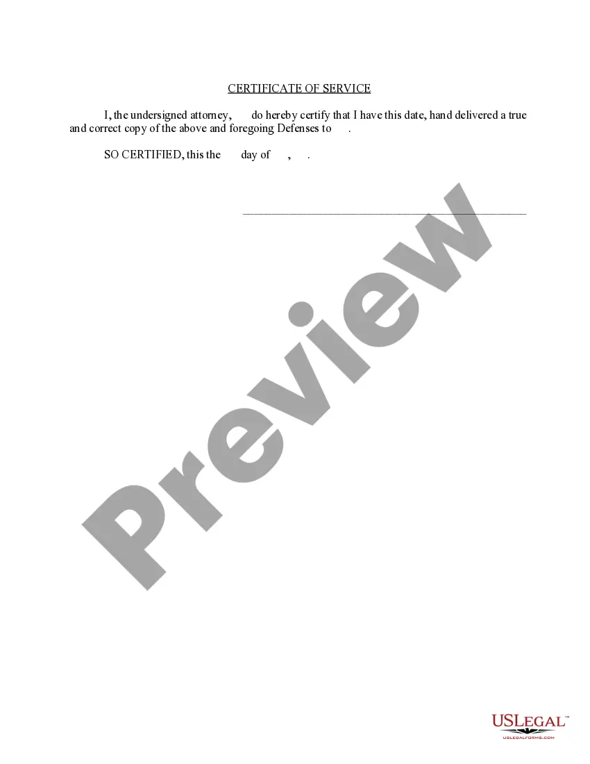 Get Affirmative Defenses to Counter - Motion to Modify Child Custody, Child Support, Alimelated Relief Preview Affirmative Defenses to Counter - Motion to Modify Child Custody, Child Support, Alimelated Relief