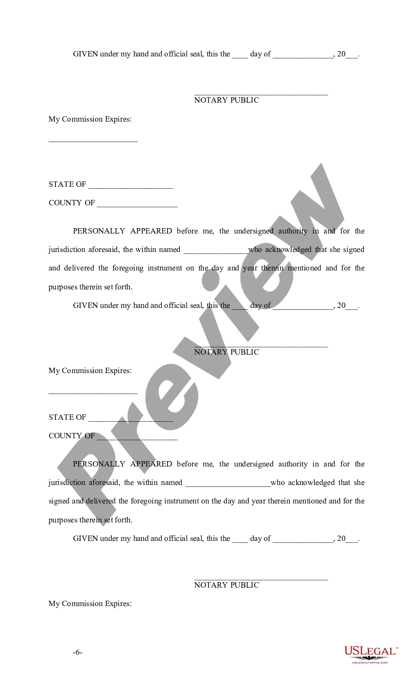 Mississippi Absolute Release With Covenants | US Legal Forms