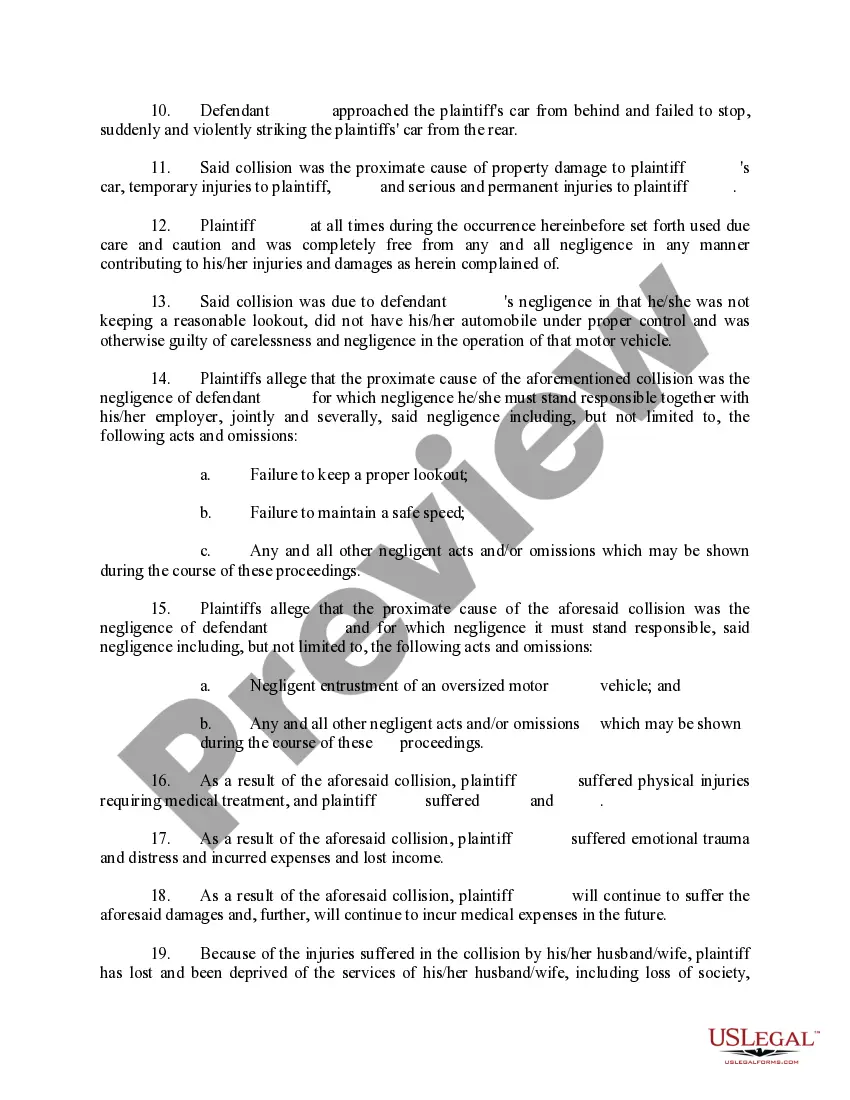 Preview Amended Complaint