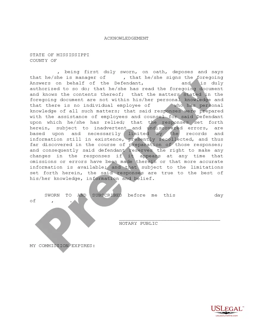 Preview Second Supplemental Responses to Plaintiff's First Set of Interrogatories