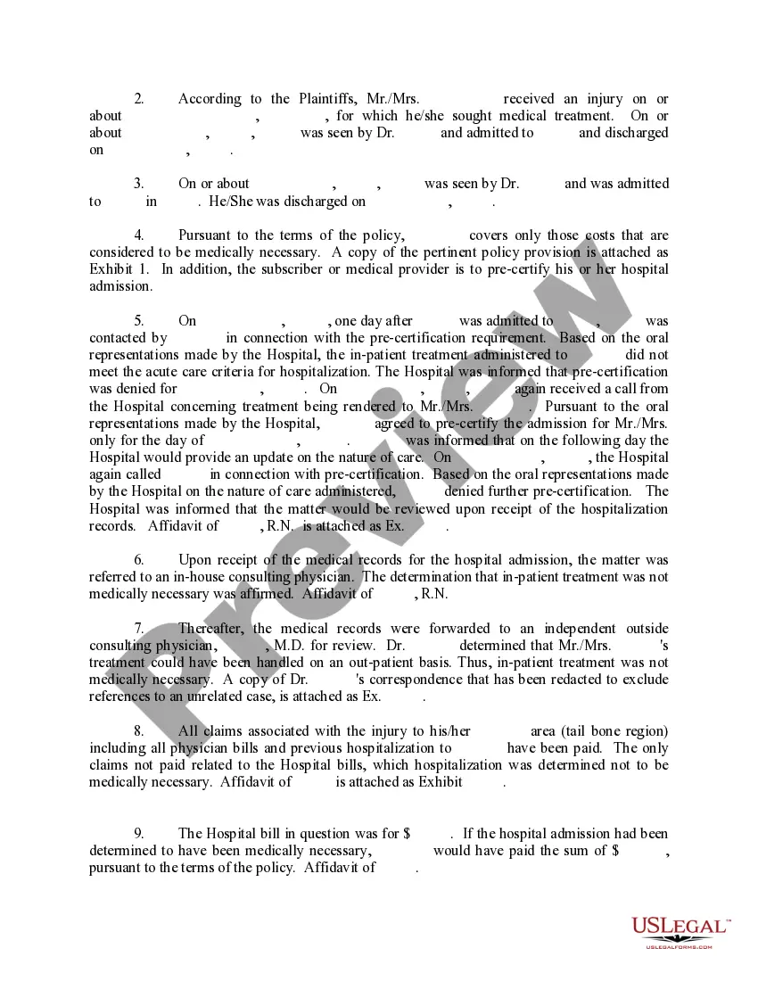 Preview Motion for Partial Summary Judgment