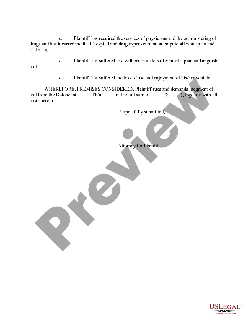 Preview Amended Complaint