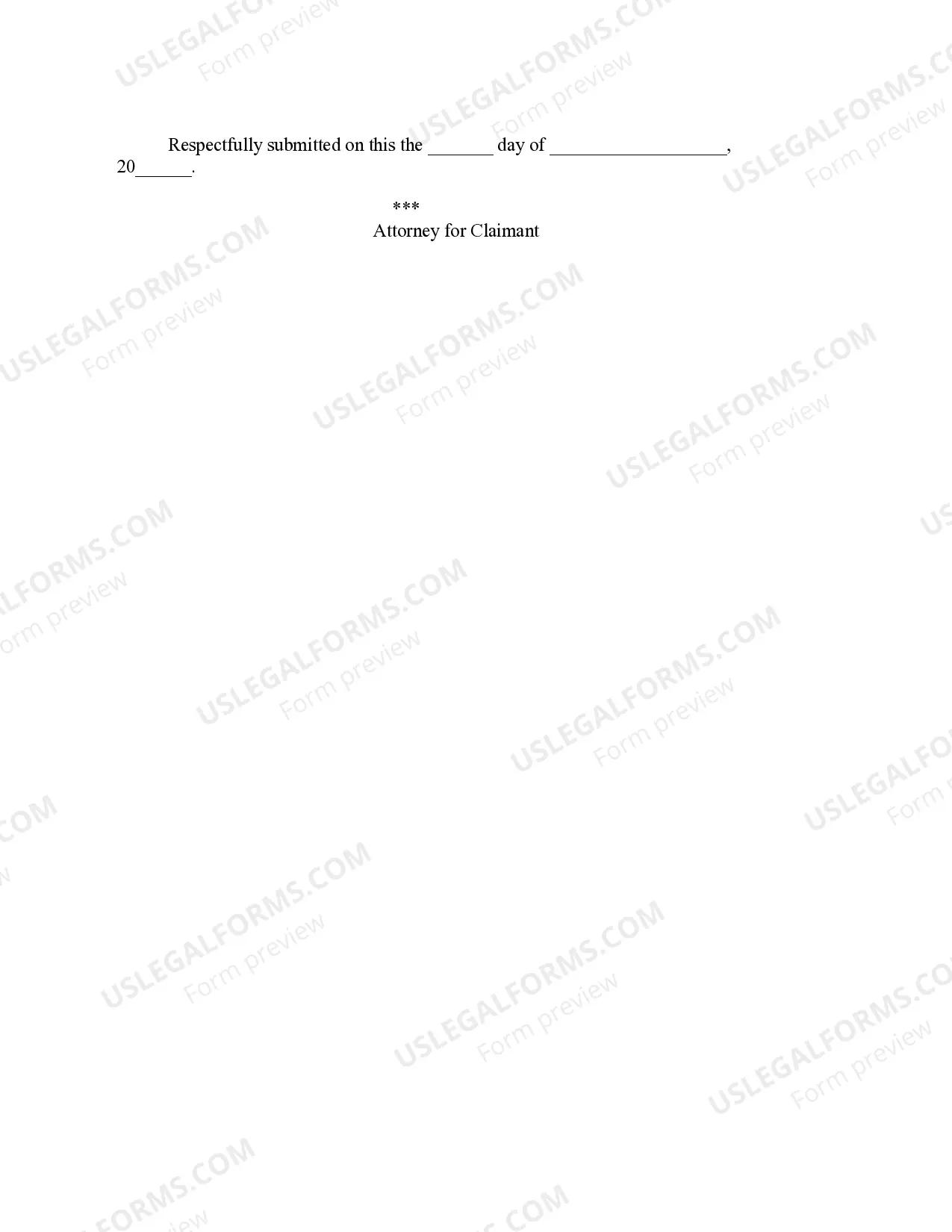 Preview Claimant's Petition for Commission Review