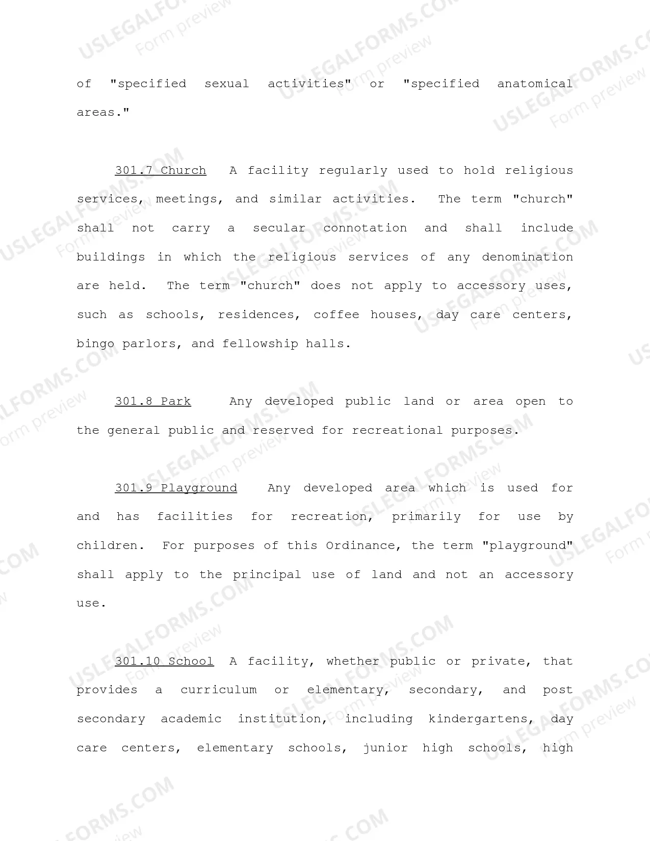 Preview Amendment of Zoning Ordinance - Adult Entertainment Regulation