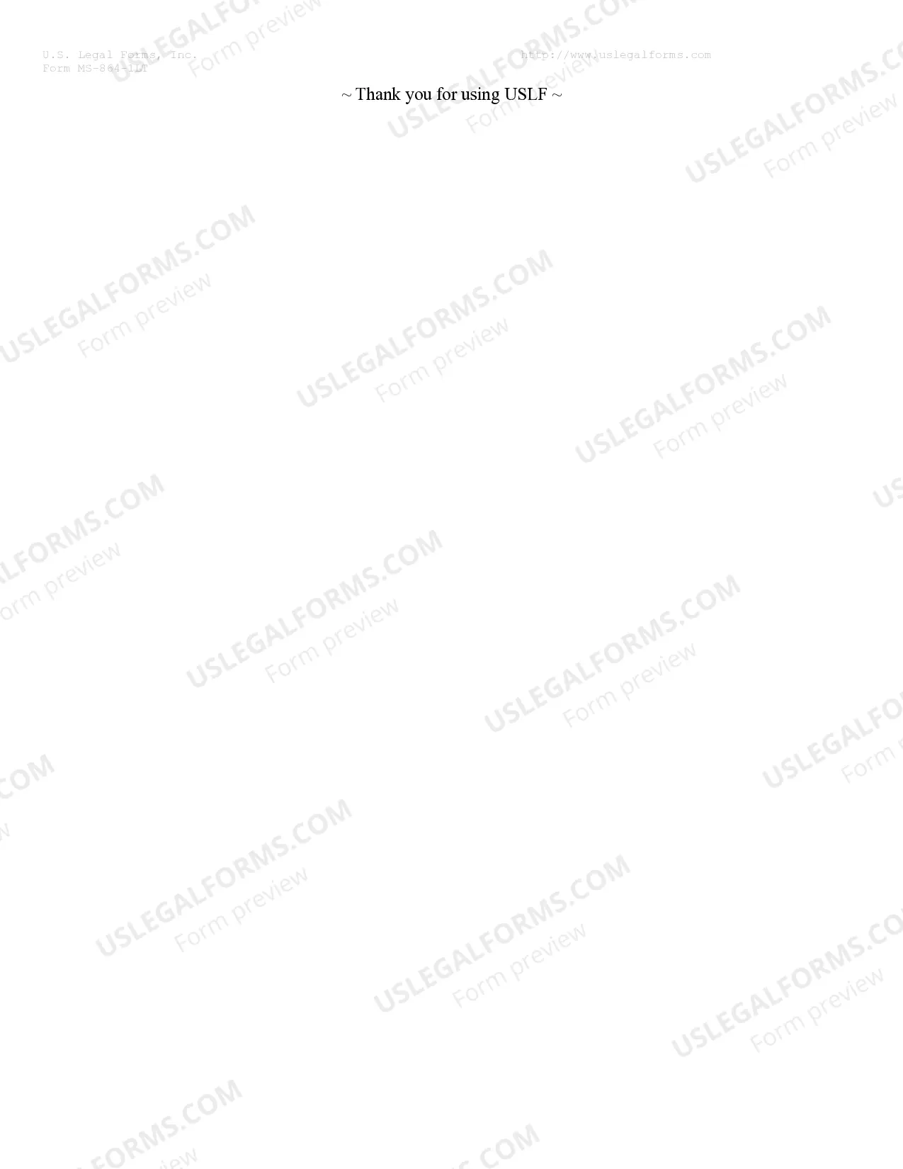 Preview Residential Lease or Rental Agreement for Month to Month