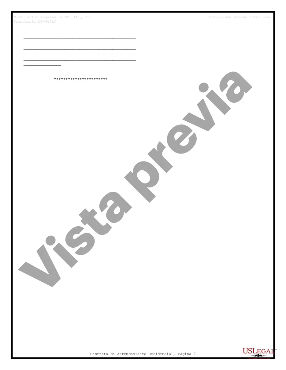 Preview Contrato de arrendamiento de alquiler residencial