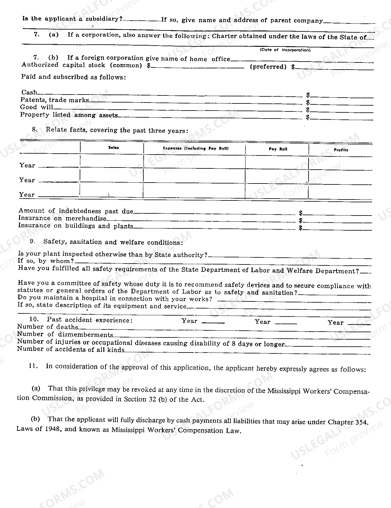 Preview Employers Application to Become Self-Insurer
