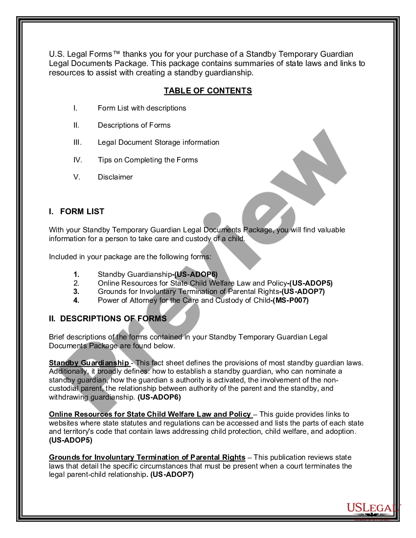 mississippi-standby-temporary-guardian-legal-documents-package-printable-guardianship-forms