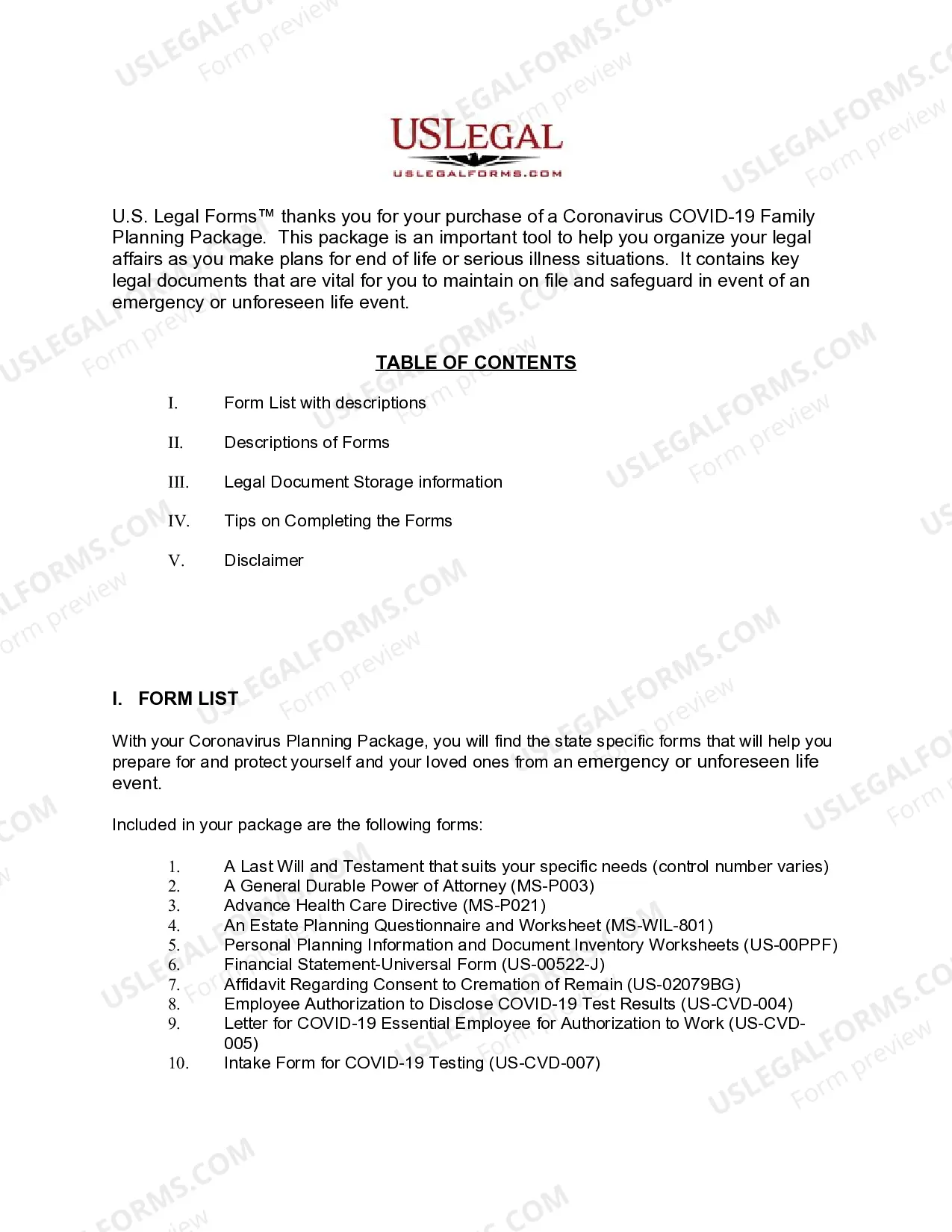 Preview Mississippi Coronavirus COVID-19 Family Planning Package