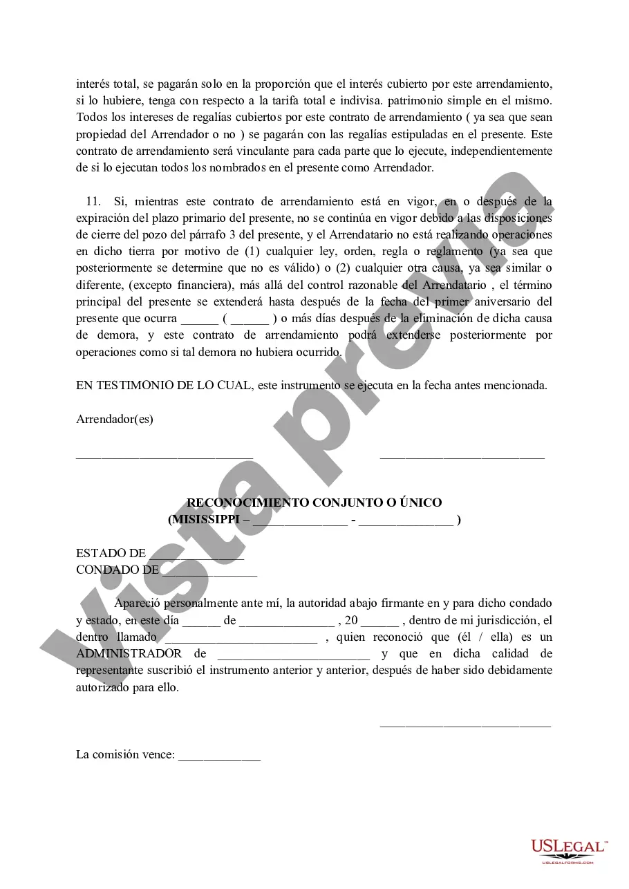 Preview Arrendamiento de Petróleo, Gas y Minerales