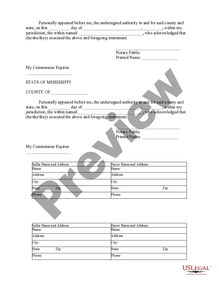 Preview Notice of Option for Recording