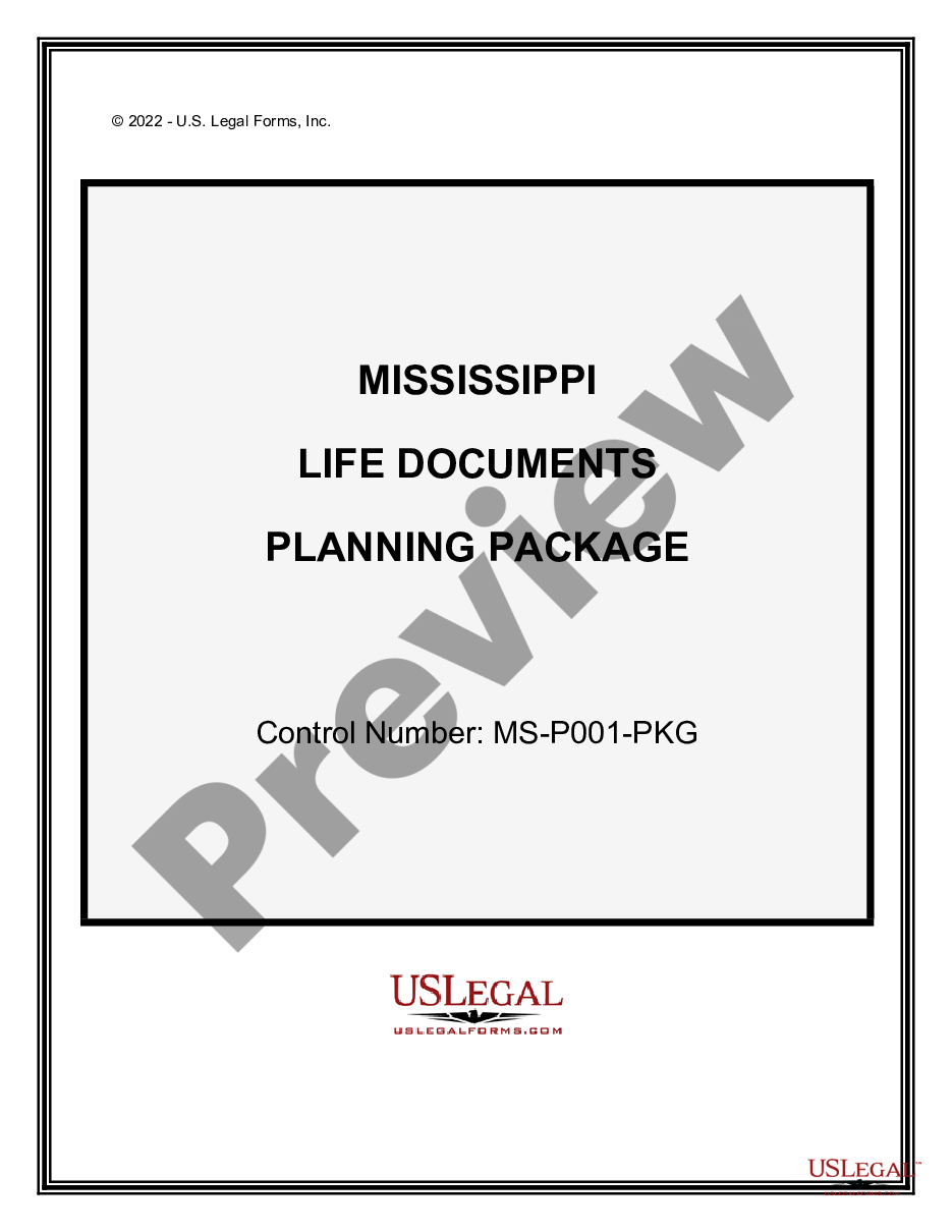 page 0 Life Documents Planning Package, including Will, Power of Attorney and Living Will preview