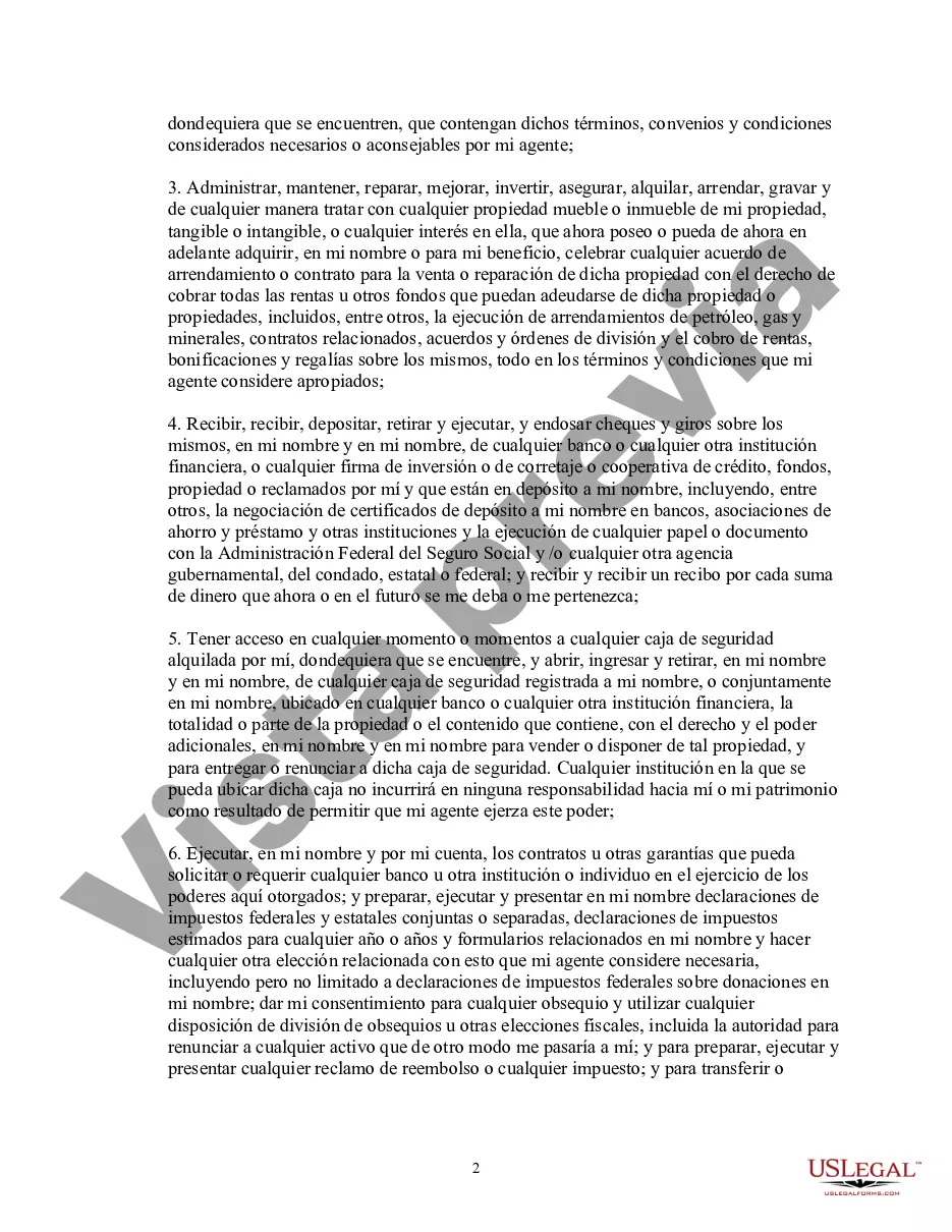 Preview Poder general duradero