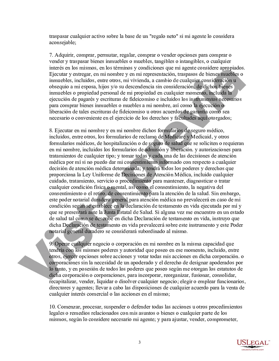 Preview Poder general duradero