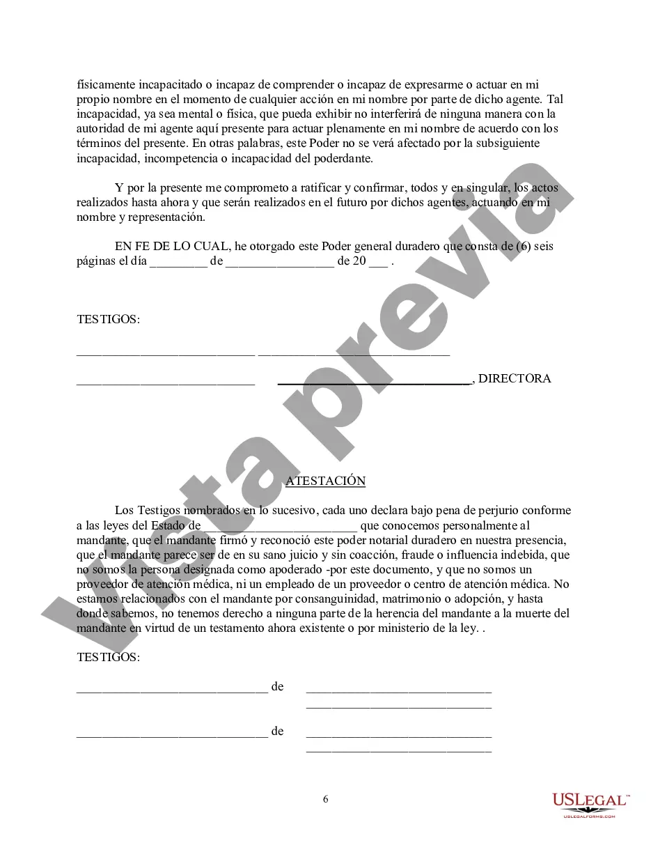 Preview Poder general duradero