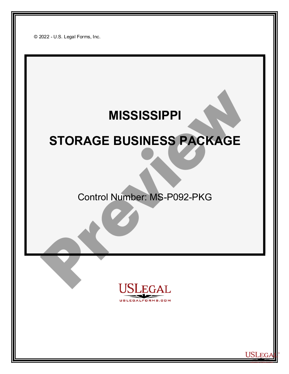 page 0 Storage Business Package preview