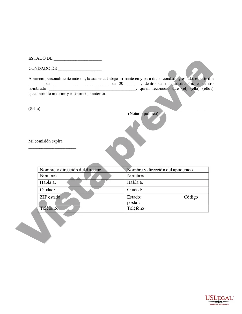 Preview Poder notarial limitado en el que se especifican poderes con ejemplos de poderes incluidos