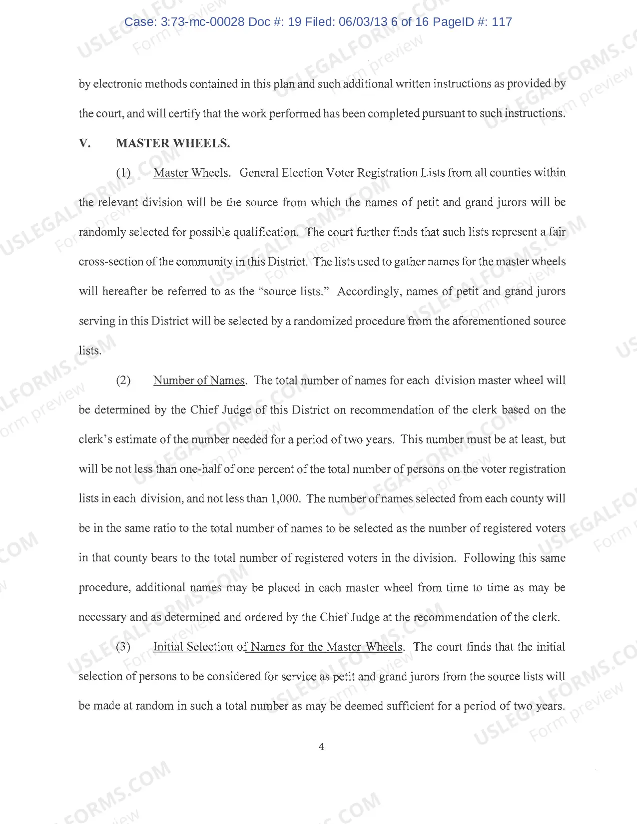 Preview Jury Plan