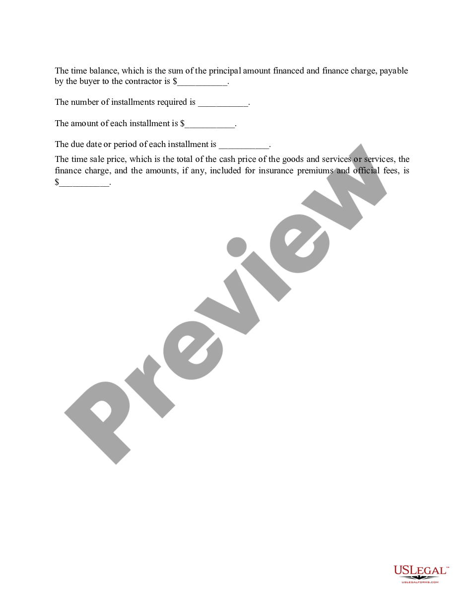 page 7 Landscape Contract for Contractor preview