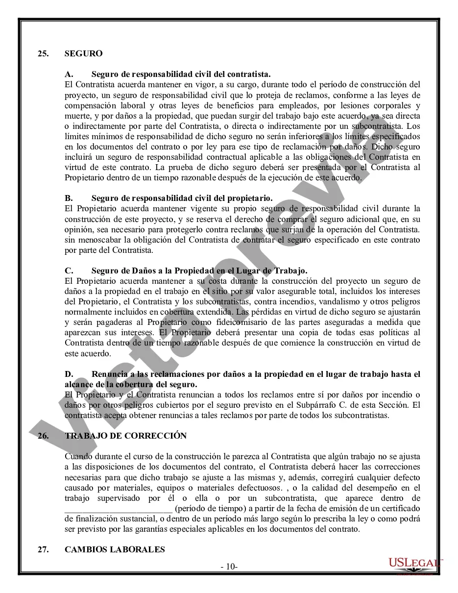 Preview Contrato Comercial para Contratista