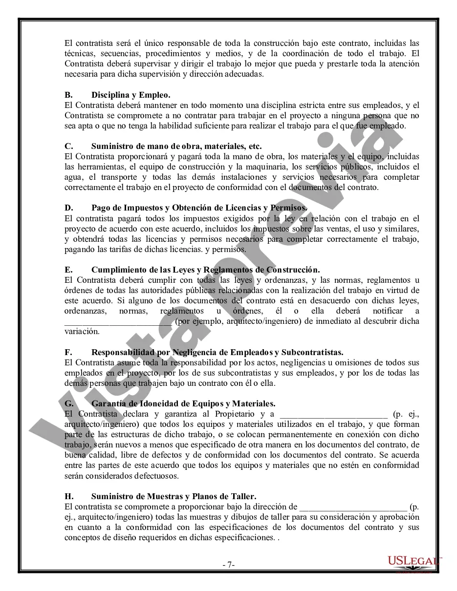 Preview Contrato Comercial para Contratista