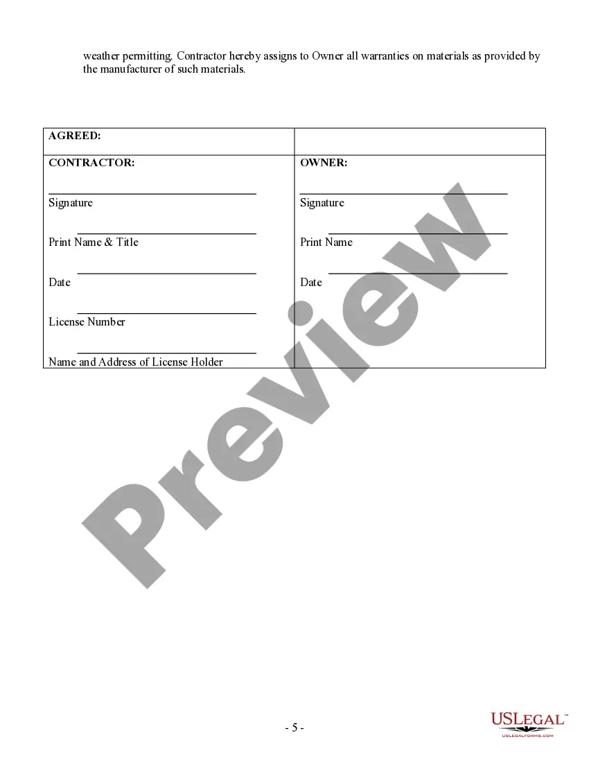 Get Foundation Contract for Contractor Preview Foundation Contract for Contractor