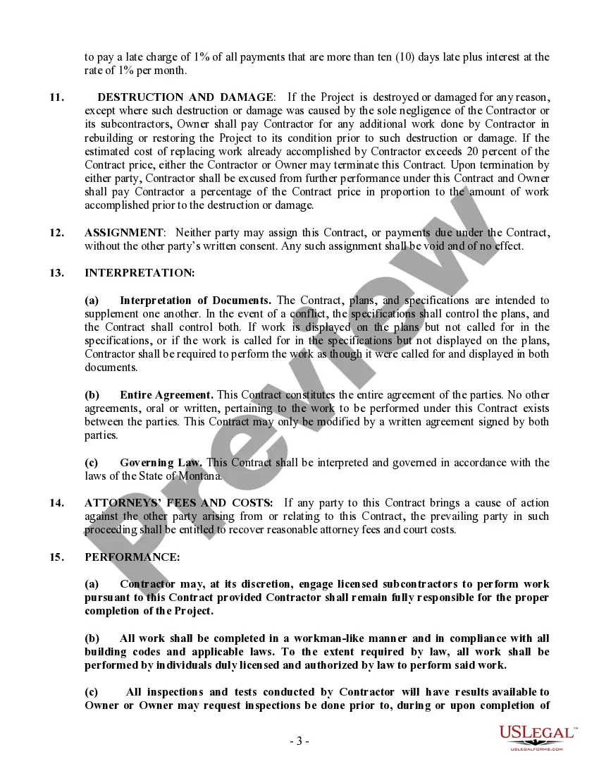 Preview Brick Mason Contract for Contractor