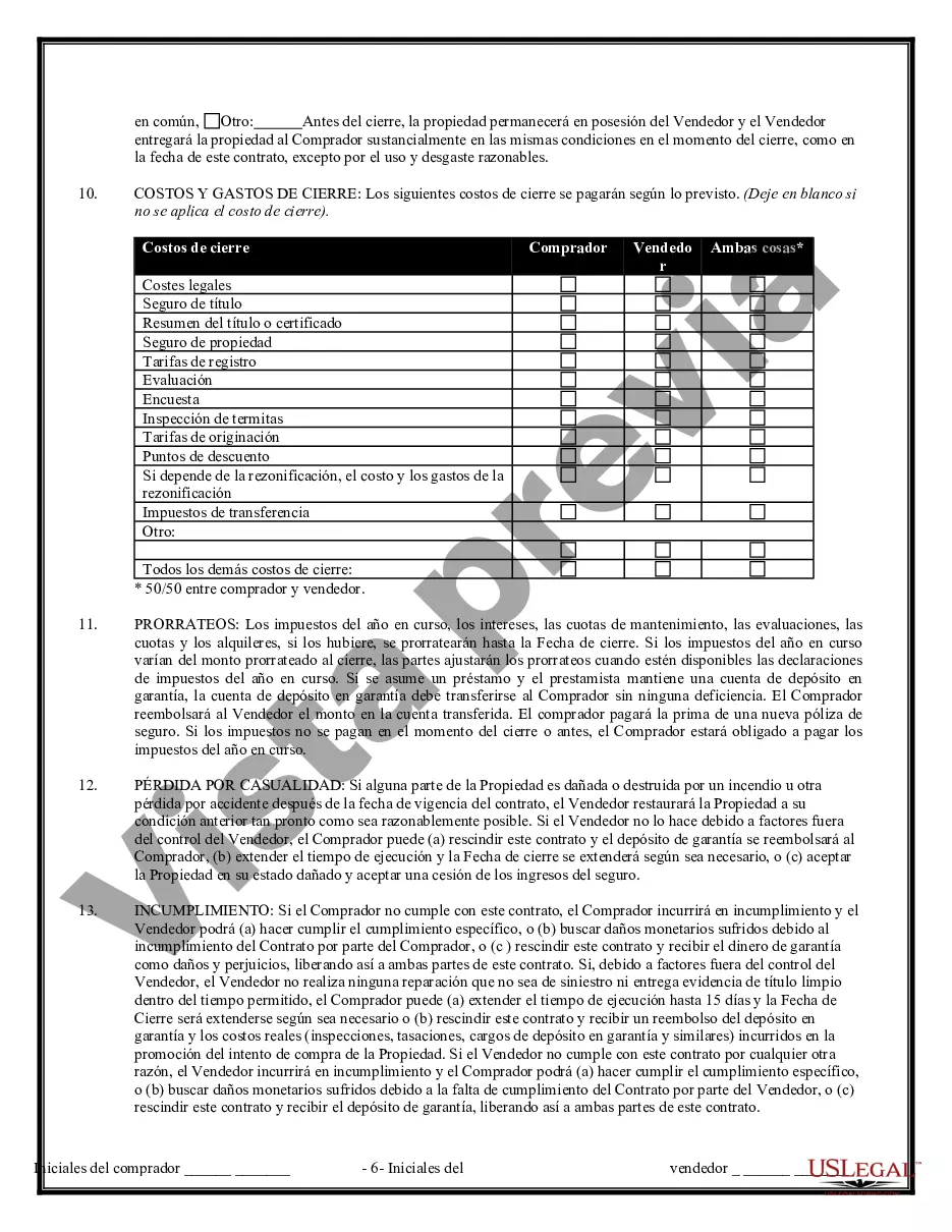 Preview Contrato de Compraventa de Bienes Inmuebles sin Corredor para Acuerdo de Venta de Casa Residencial