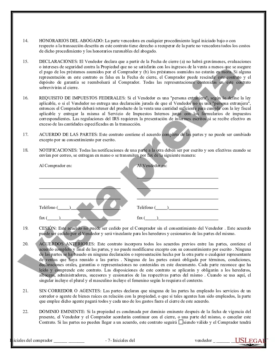 Preview Contrato de Compraventa de Bienes Inmuebles sin Corredor para Acuerdo de Venta de Casa Residencial