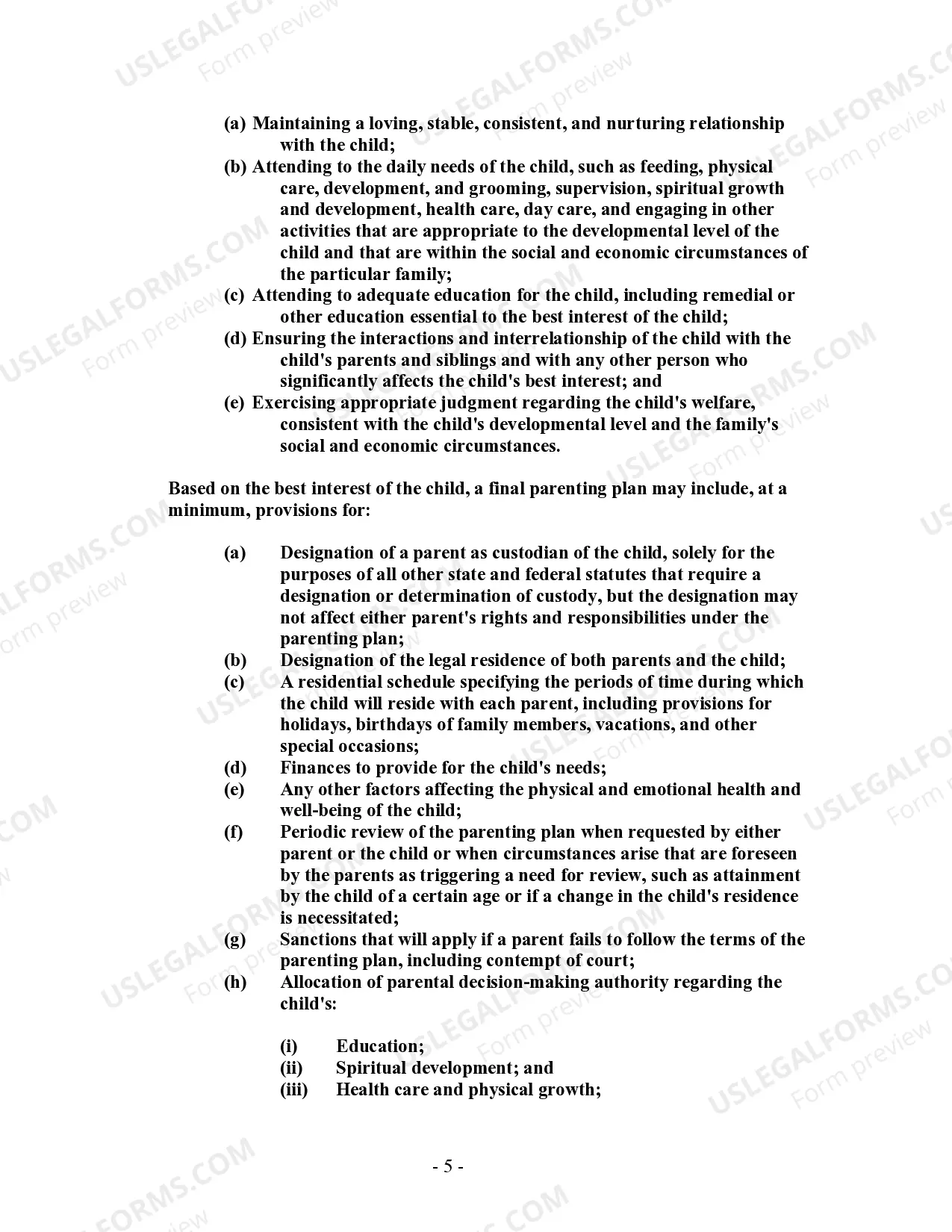 Preview Montana No-Fault Agreed Uncontested Divorce Package for Dissolution of Marriage for people with Minor Children