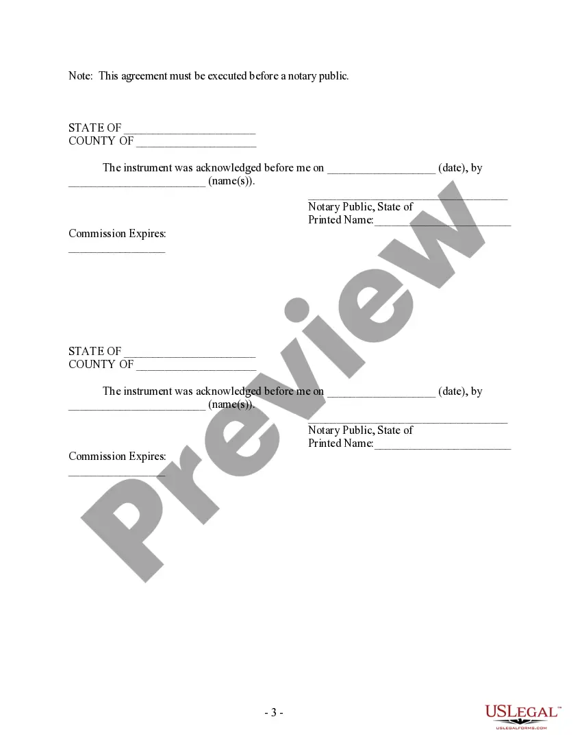 Preview Revocation of Postnuptial Property Agreement