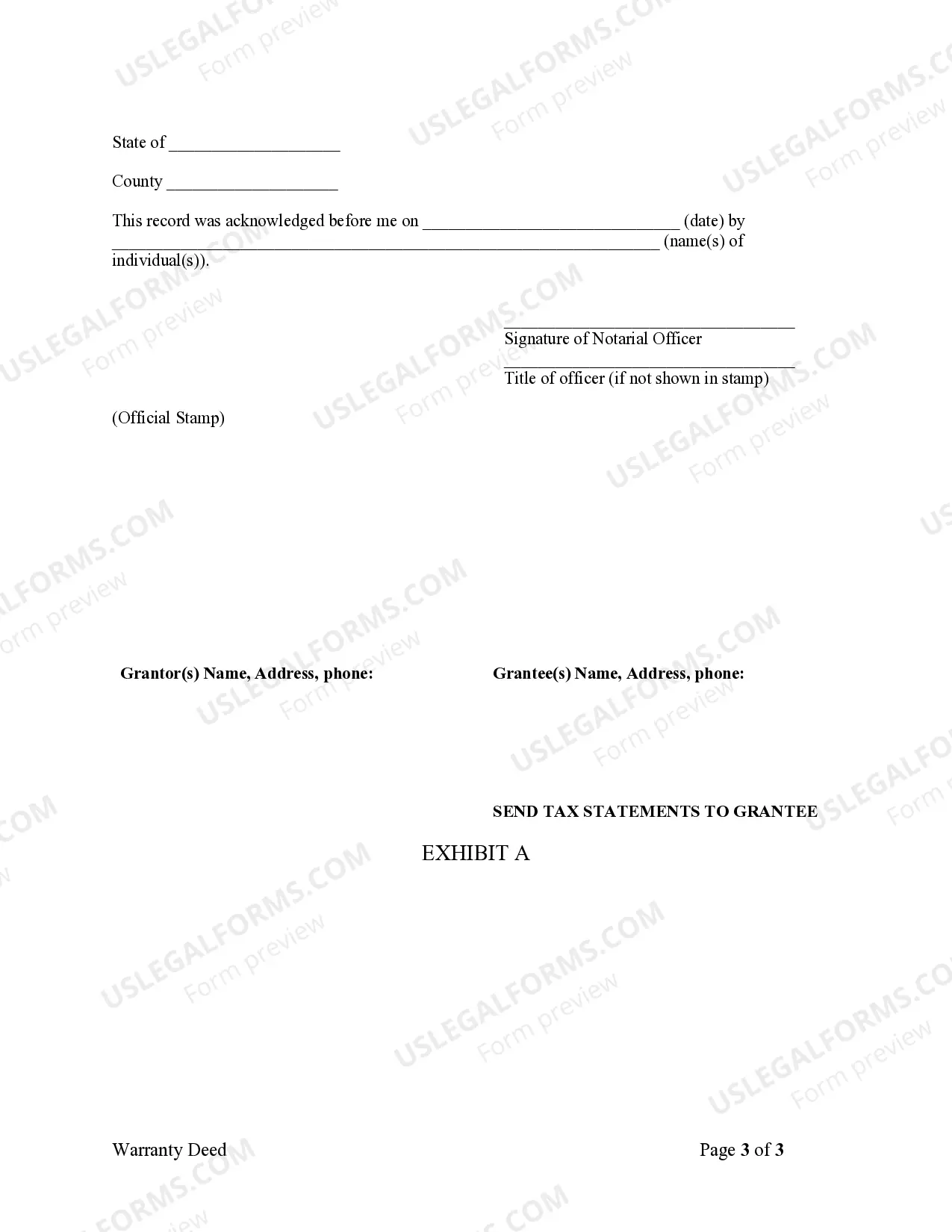 Preview Warranty Deed from Individual to LLC