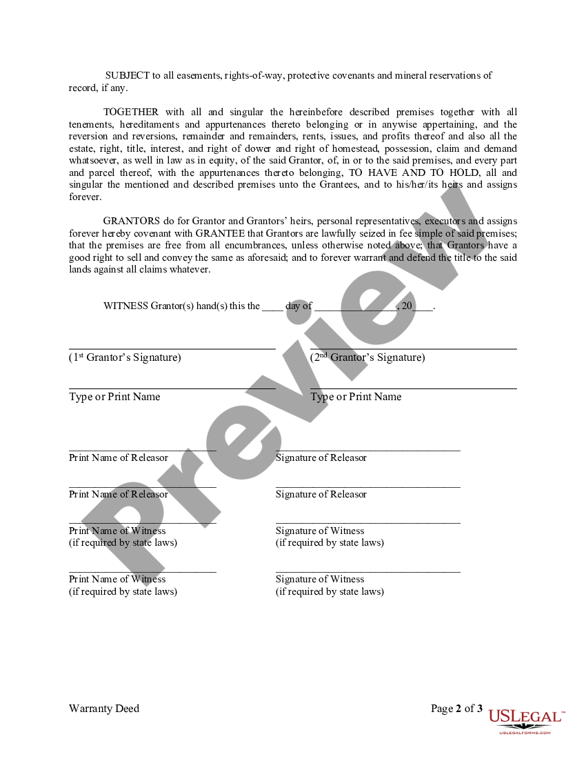 Montana Warranty Deed From Husband And Wife To Llc Montana Warranty Deed Form Us Legal Forms 8675