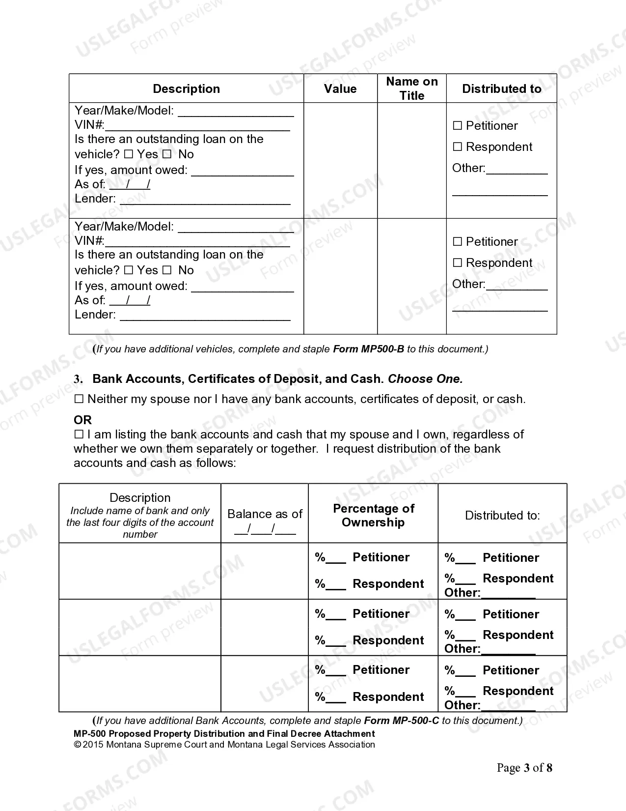 Preview Final Declaration of Disclosure of Assets, Debts, Income and Expenses