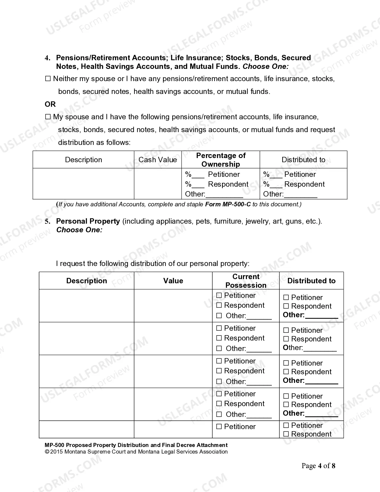 Preview Final Declaration of Disclosure of Assets, Debts, Income and Expenses