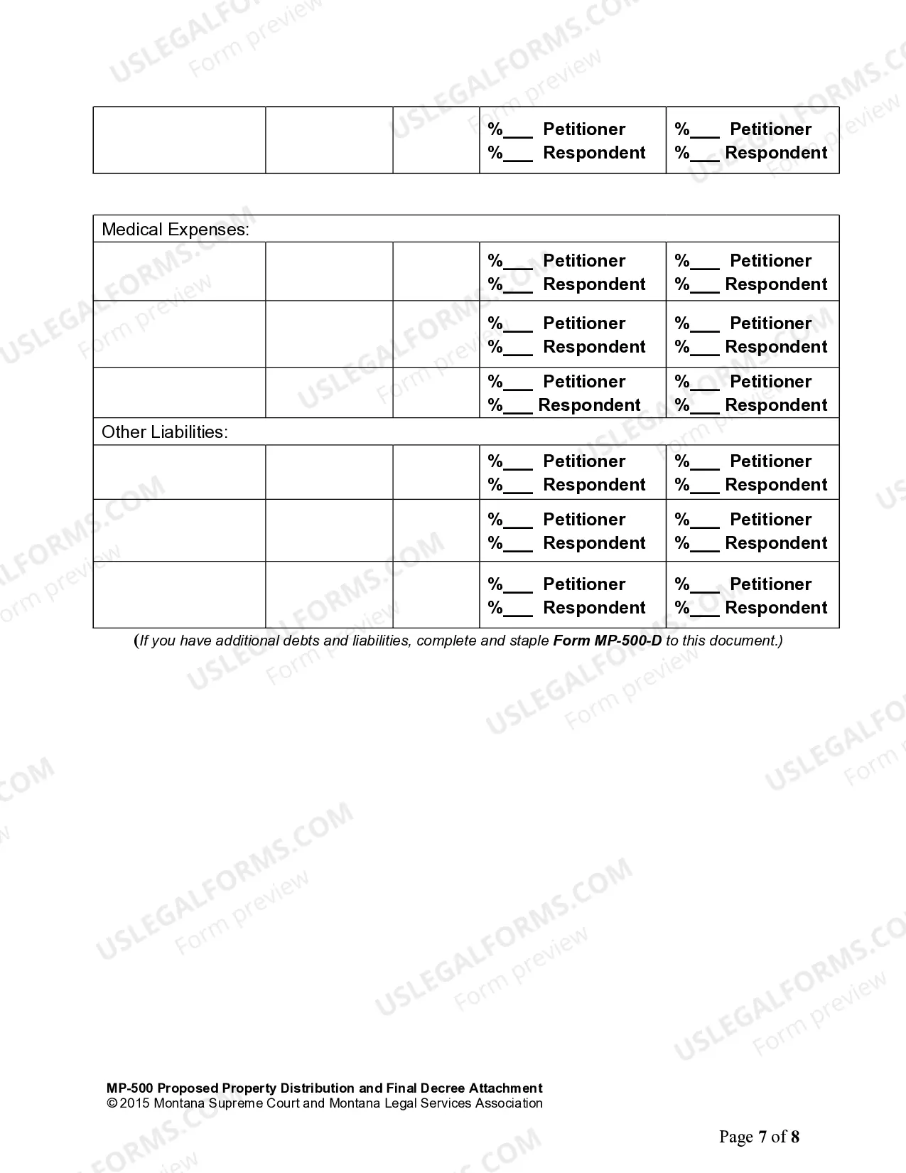Preview Final Declaration of Disclosure of Assets, Debts, Income and Expenses