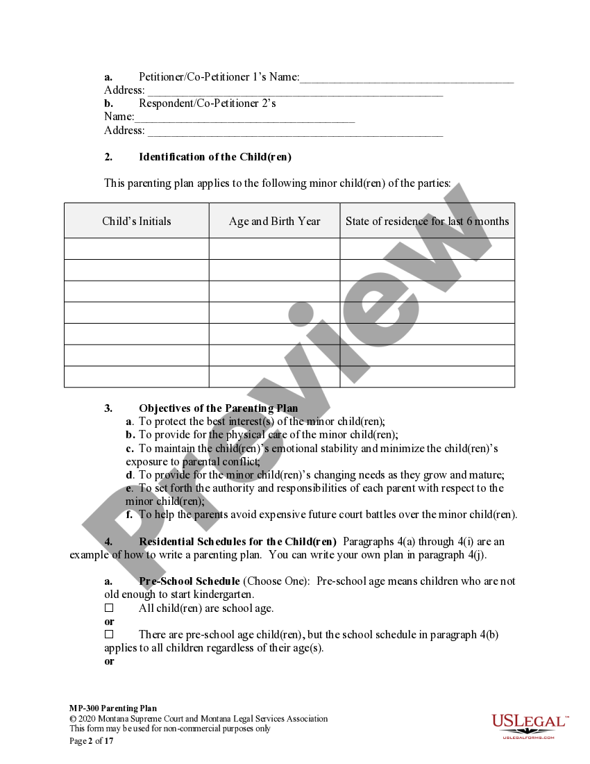 montana-parenting-plan-parenting-plan-montana-us-legal-forms