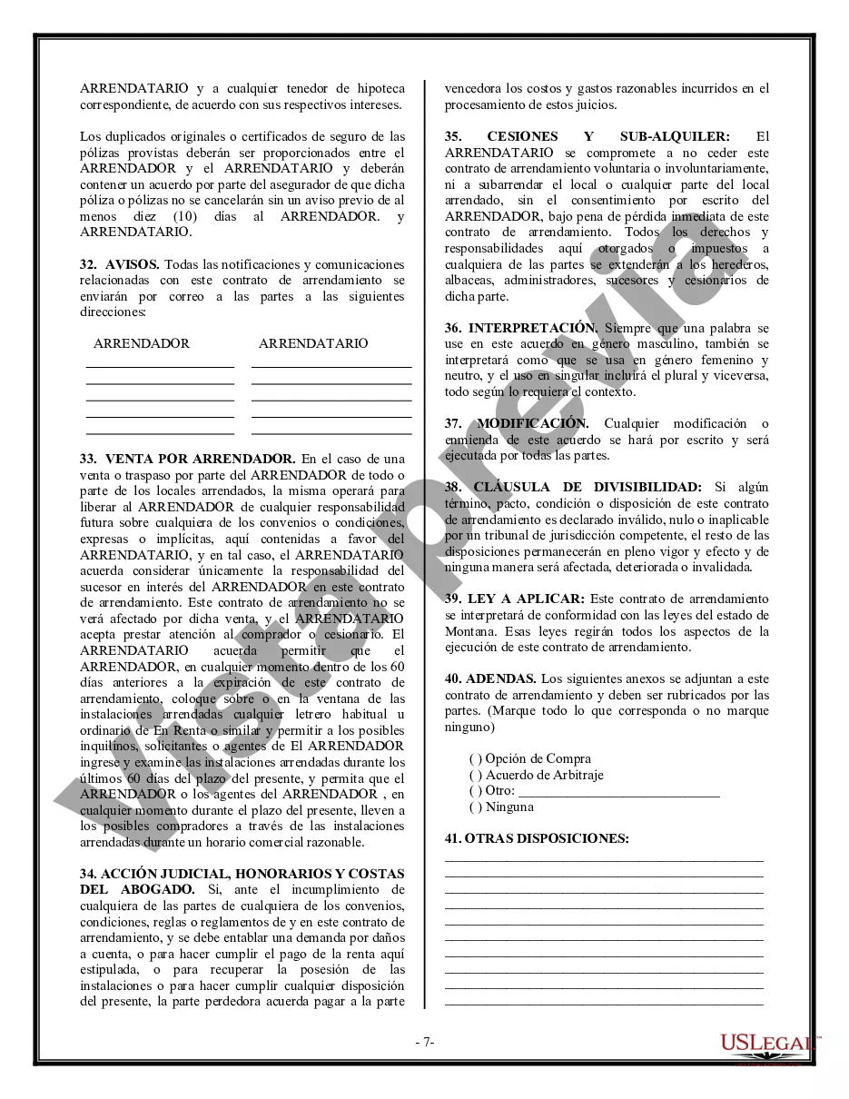 Preview Arrendamiento de edificio o espacio comercial