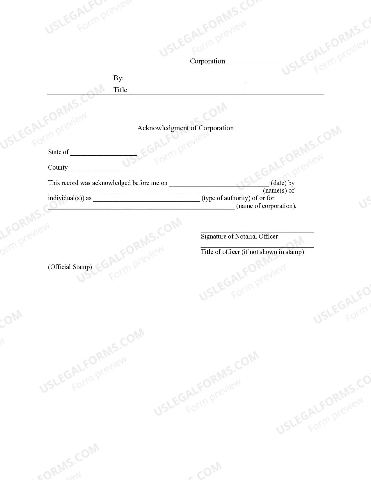 Preview Bill of Sale with Warranty for Corporate Seller