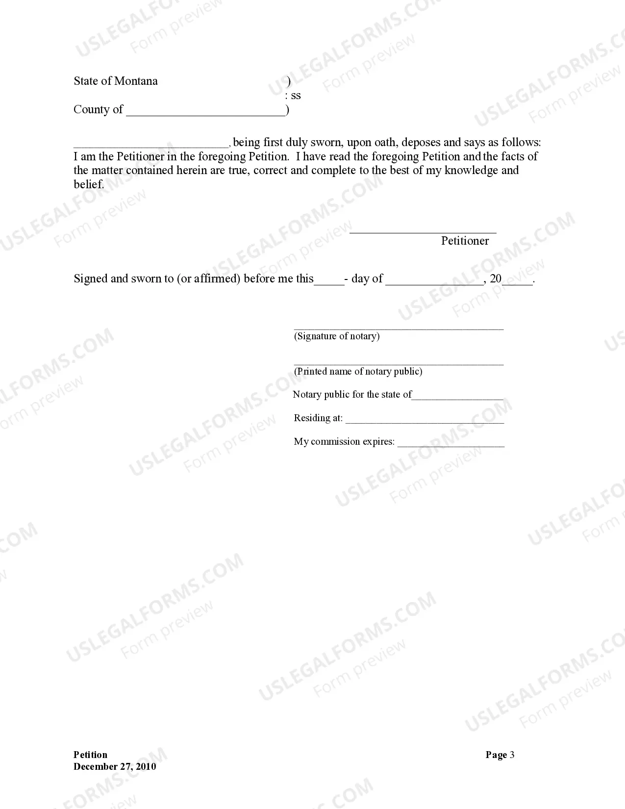 Preview Petition