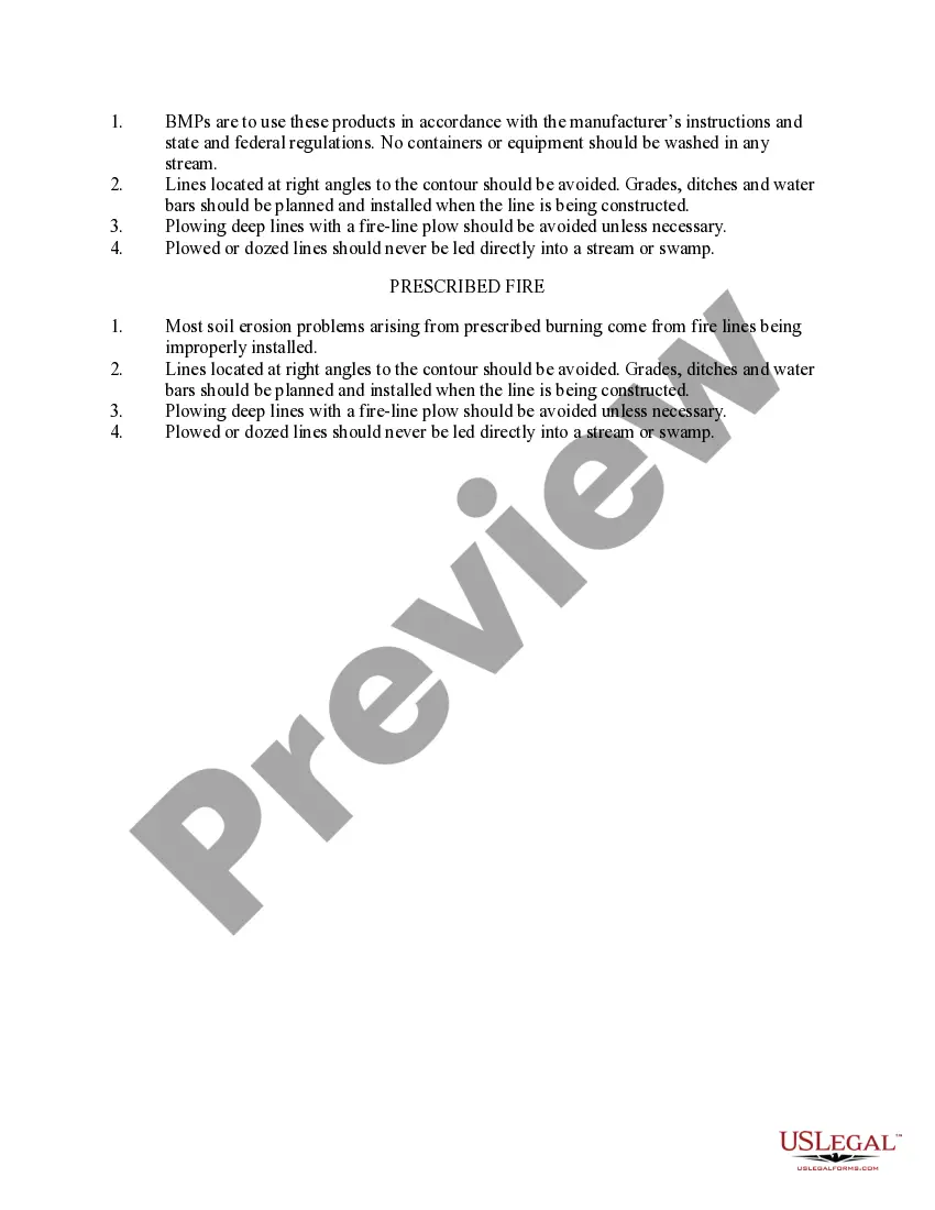 Preview Montana Timber Sale Contract