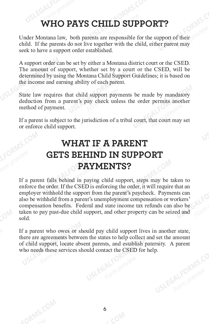 Preview Paternity Information for Parents