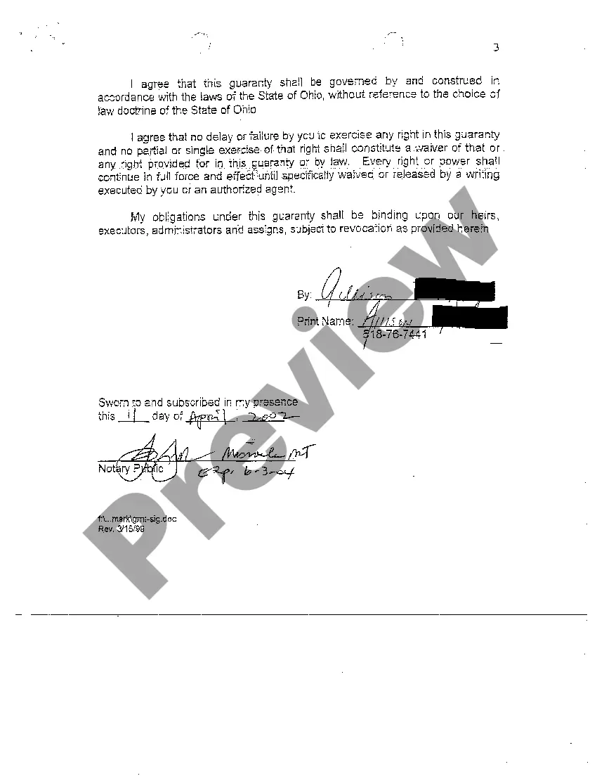 Preview A04 Letter of Obligations of Plaintiff