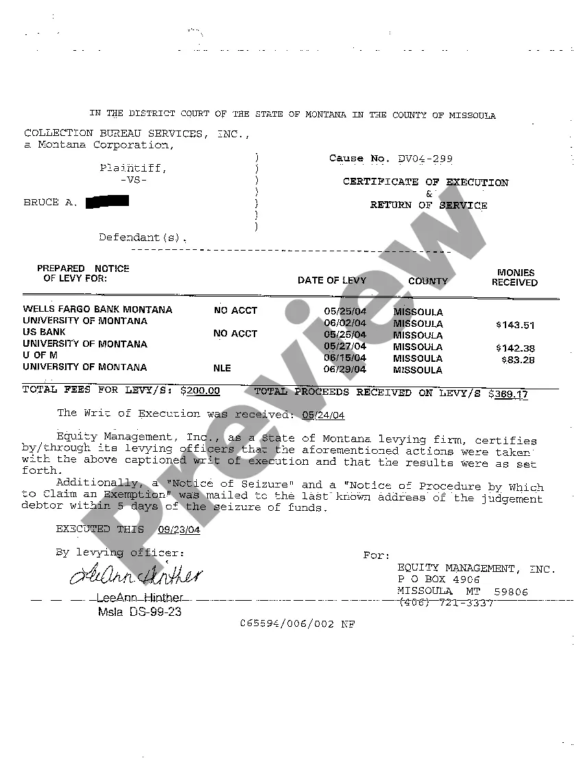 Preview A03 Execution Writ