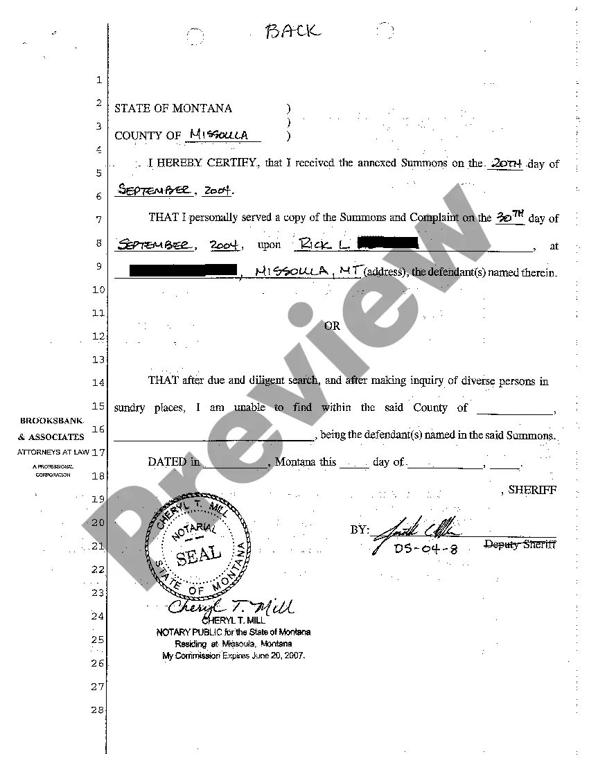 Preview A01 Complaint for Breach of Financing Contract on Automobile