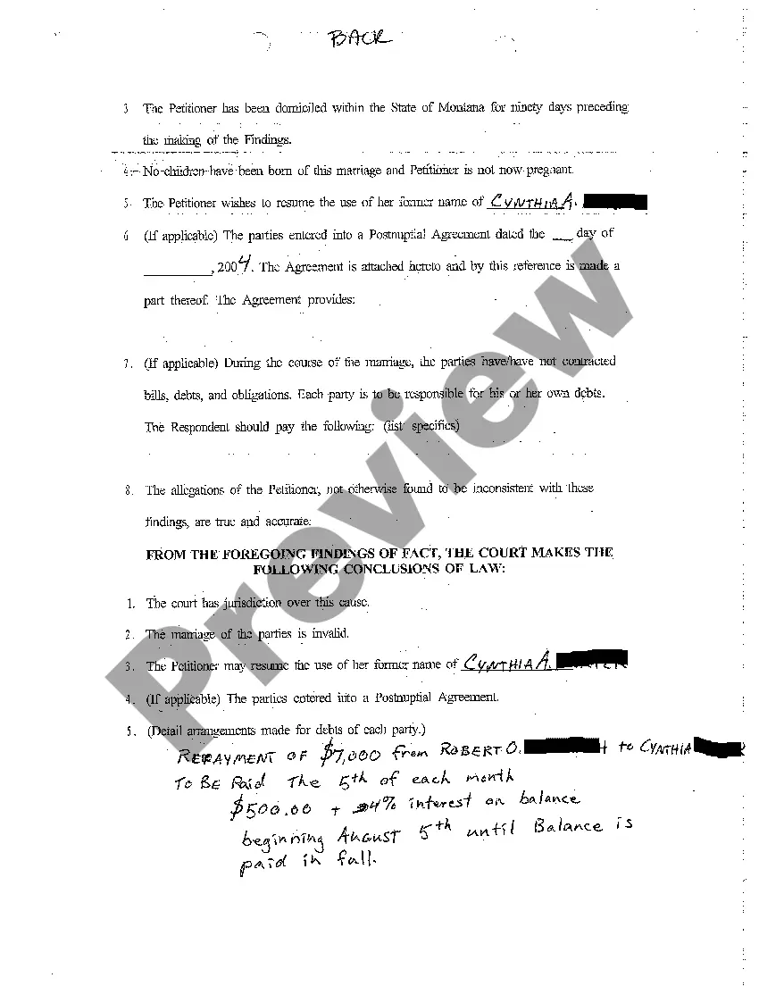 Preview A02 Final Decree of Declaration for Invalidity of Marriage