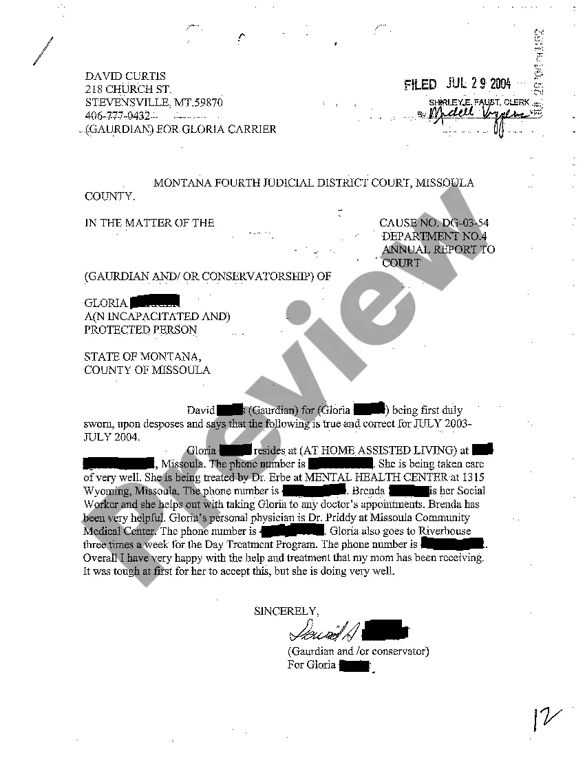 Get A05 Letters Appointing Permanent Full Guardian and Acceptance Preview A05 Letters Appointing Permanent Full Guardian and Acceptance