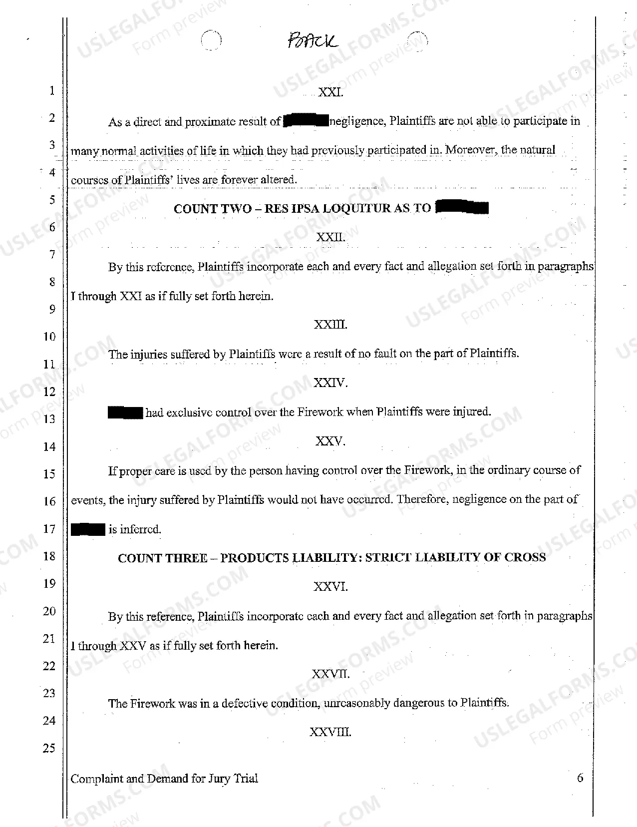 Preview A02 Amended Complaint and Demand for Jury Trail