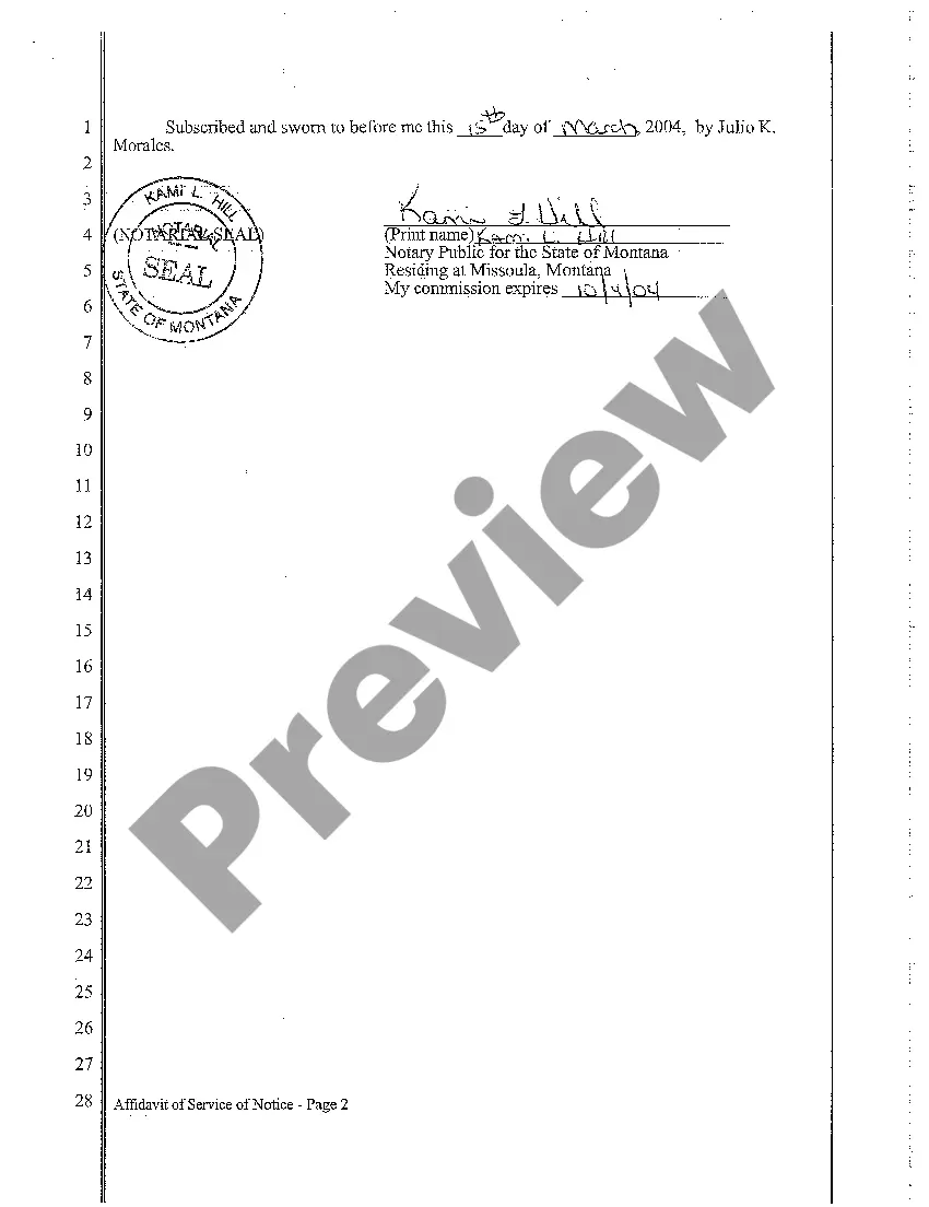 Preview A02 Praecipe and Affidavit for Filing Foreign Judgment