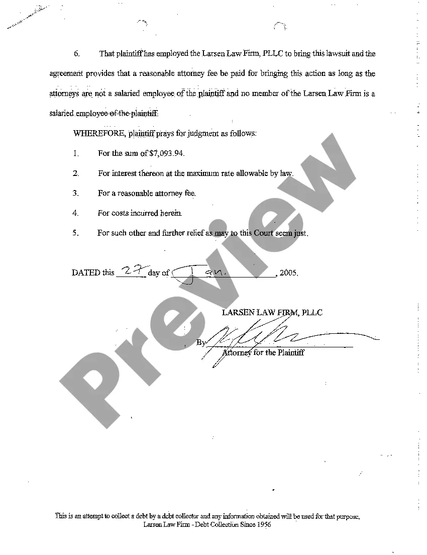 Get A01 Complaint for Breach of Credit Agreement Preview A01 Complaint for Breach of Credit Agreement
